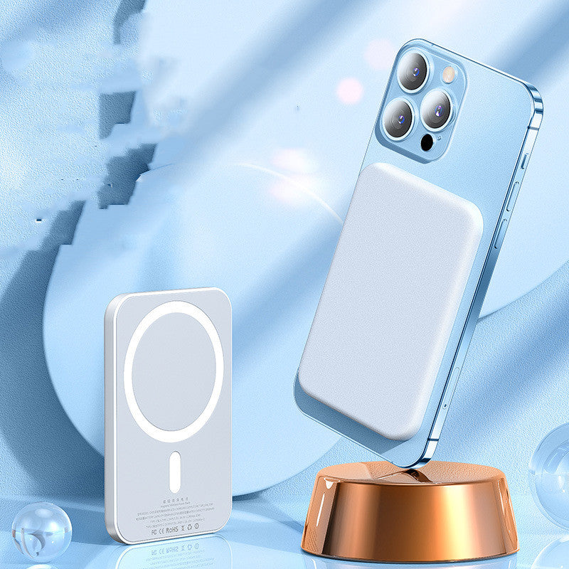 High-Capacity Portable Wireless Fast Charging Power Bank