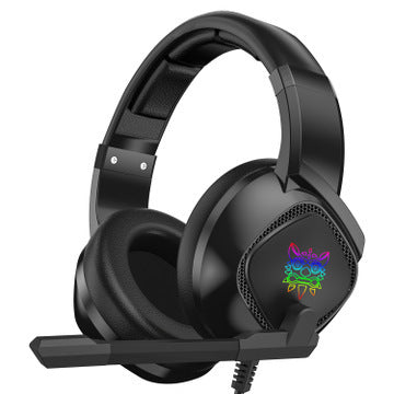 Gaming Headset For Xbox PS4 Over-Ear RGB Mic Headphones