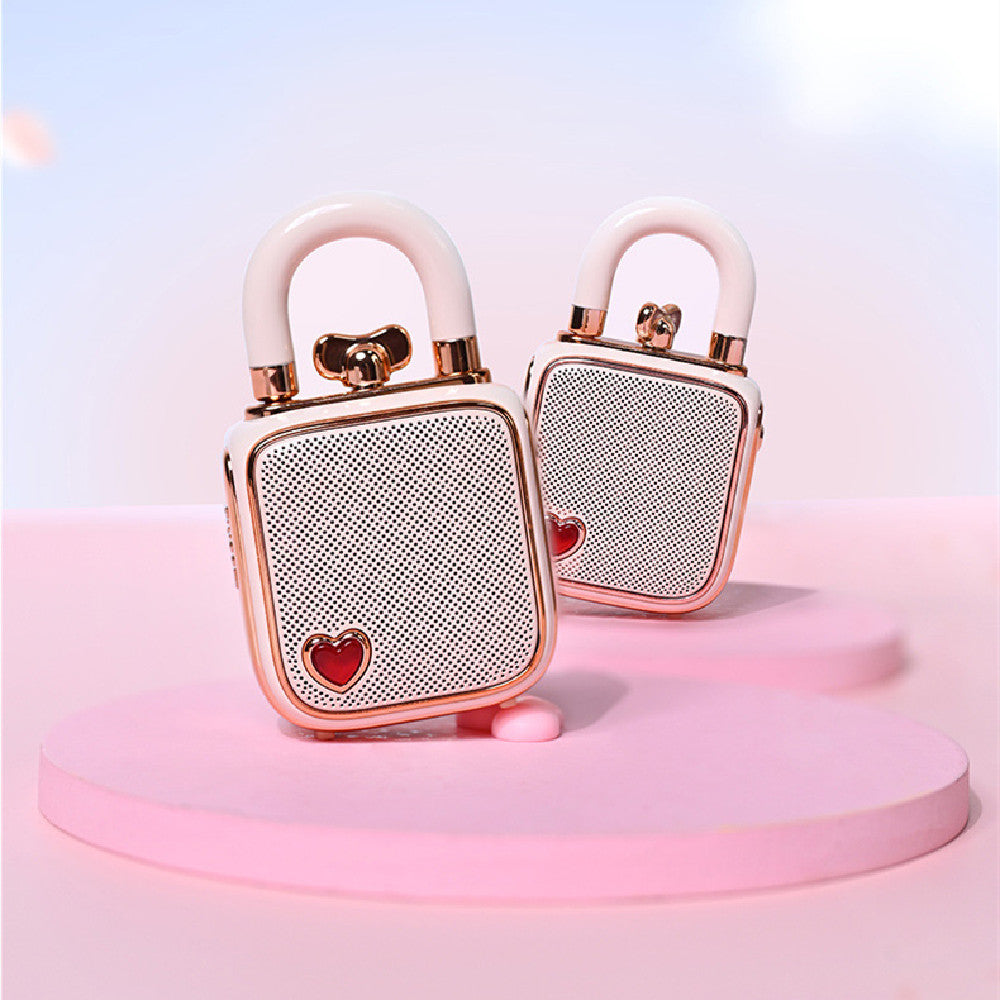 Mini Portable Bluetooth Speaker with Concentric Lock Design