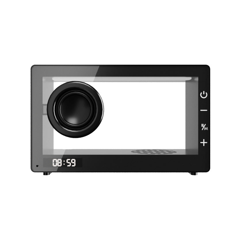 Compact Transparent Portable Wireless Bluetooth Speaker
