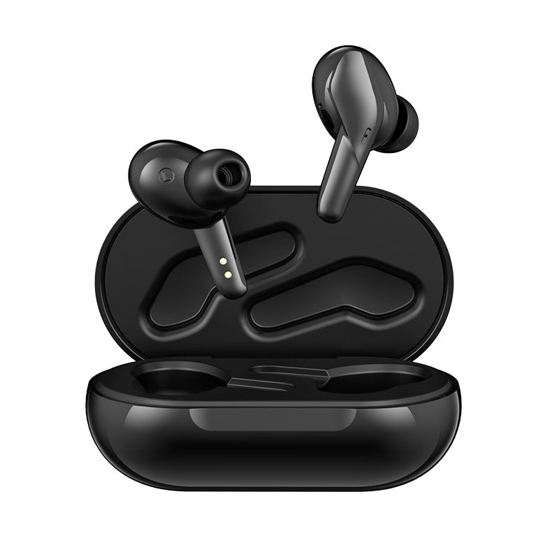In-Ear Bluetooth Gaming Headphones Black Tech Headset