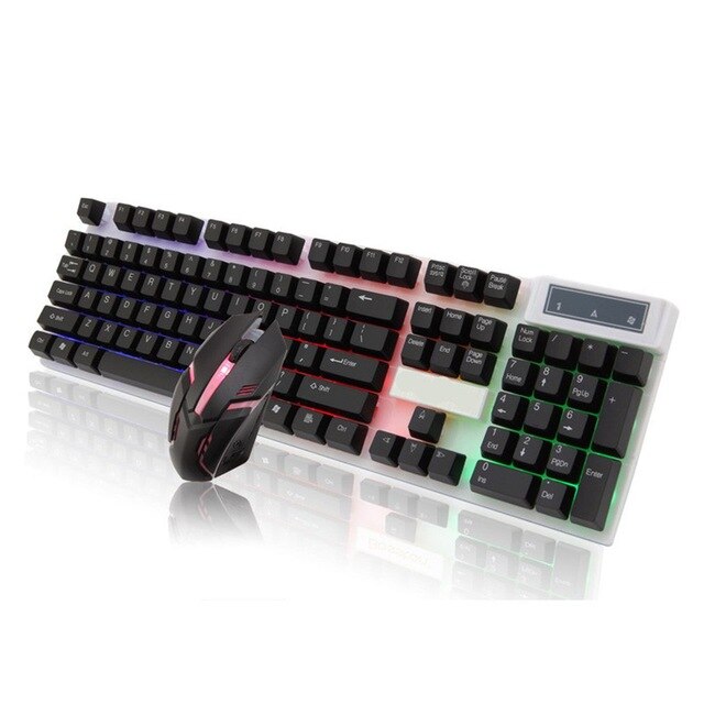 Boseton 8310 Wired Backlit Keyboard And Mouse USB Set