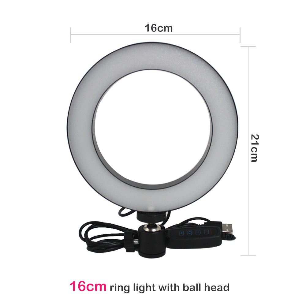 Apple Compatible Tripod Ring Light Live Beauty Light Stand