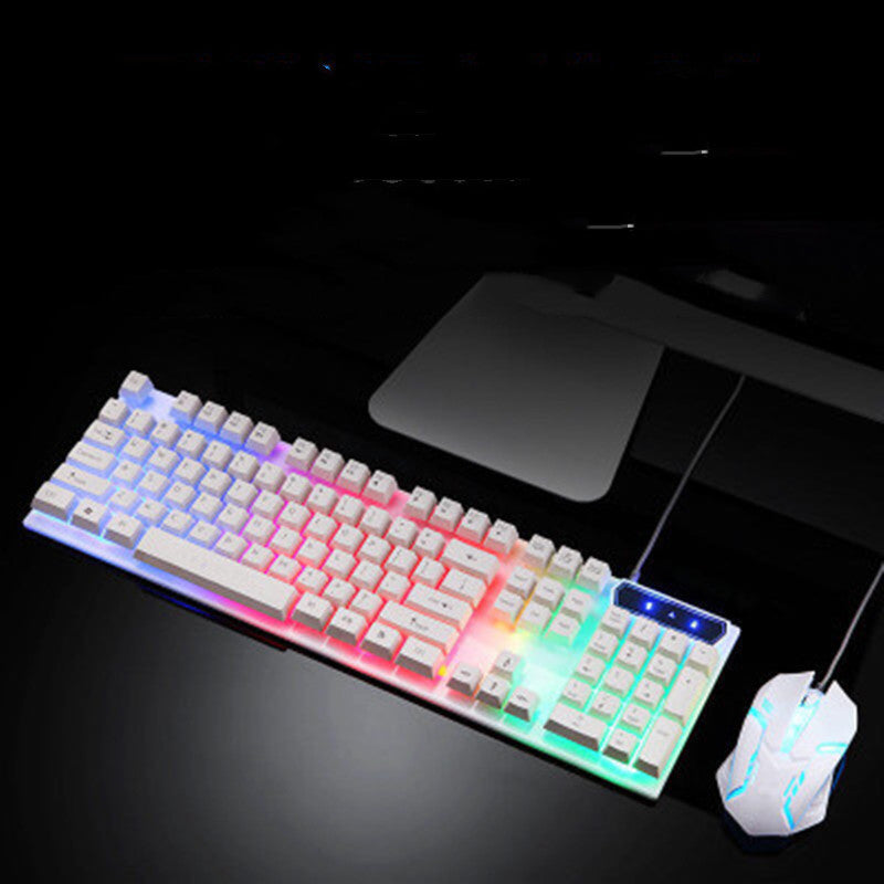Boseton 8310 Wired Backlit Keyboard And Mouse USB Set
