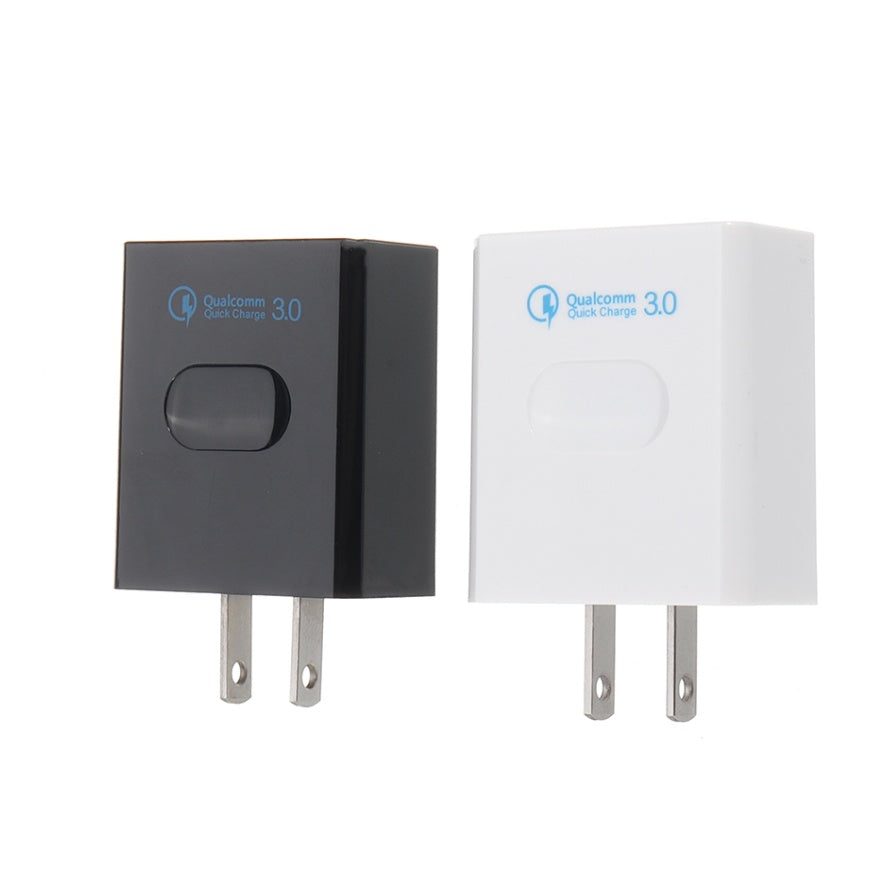 QC 3.0 US Plug Fast Charging Wall Adapter