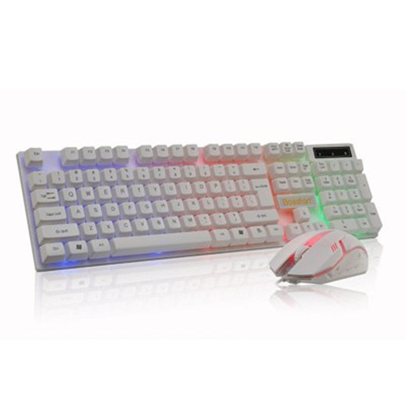 Boseton 8310 Wired Backlit Keyboard And Mouse USB Set