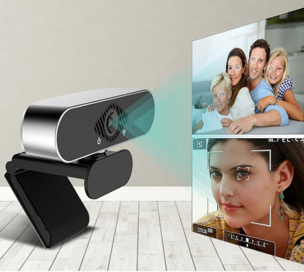 Webcam With Built-In Microphone