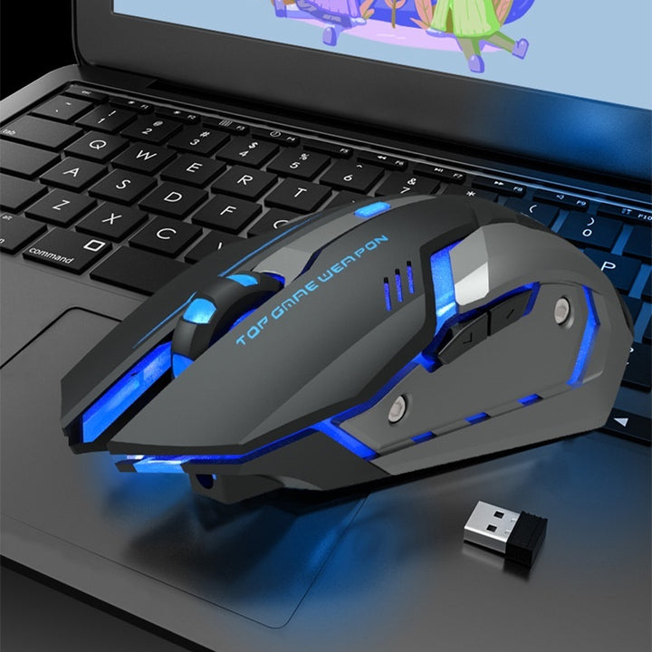 Wireless Charging Silent Luminous Mechanical Gaming Mouse