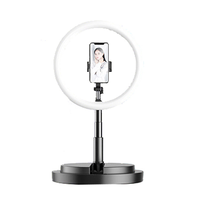 Apple Compatible 10 Inch Dimmable LED Ring Light Tripod Studio Lighting