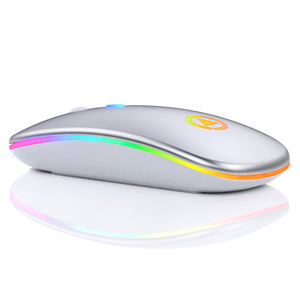 Silent Rechargeable Wireless Mouse for Office Use