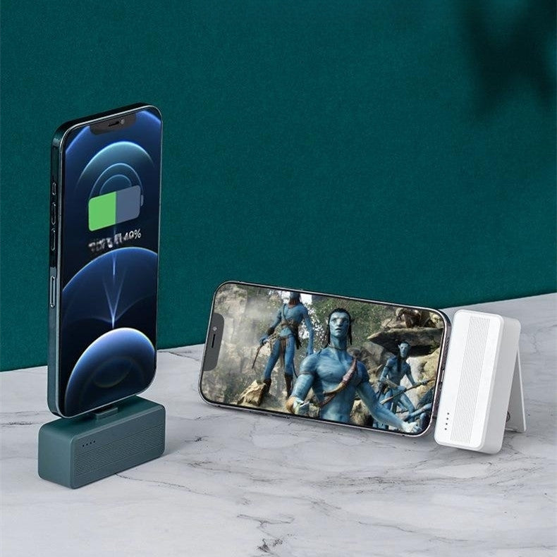 Mini 3000mAh Power Bank With Built-In Plug Portable Lightweight