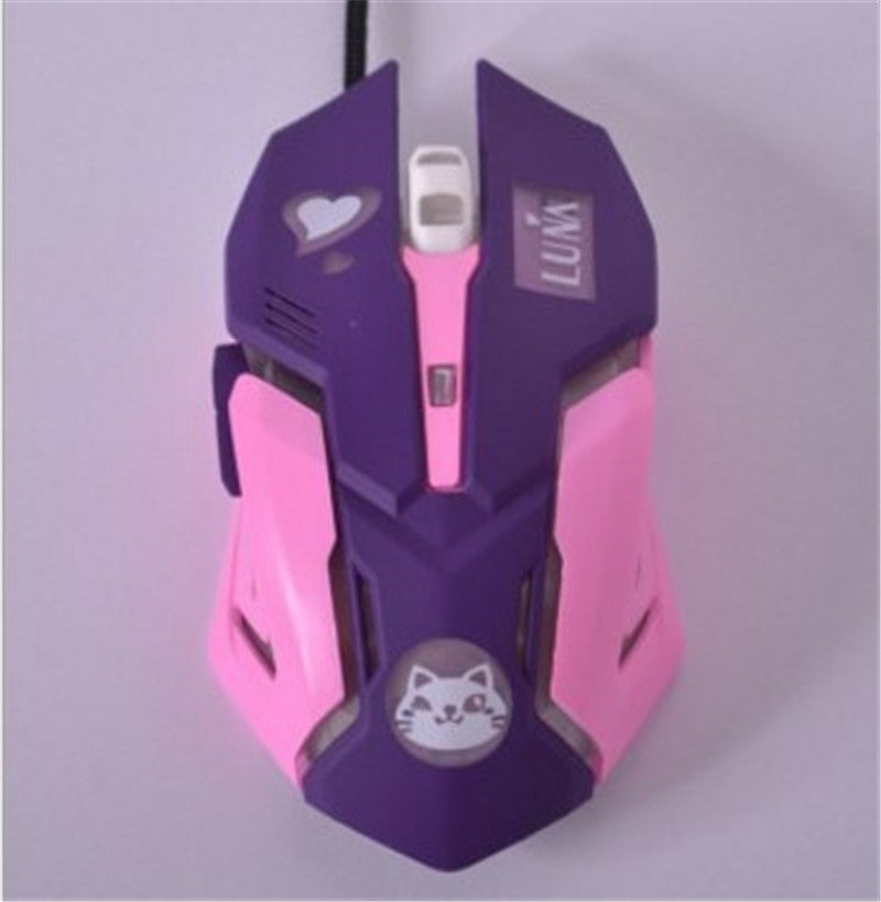 Silent Gaming Mouse for Computer Accessories (LOL Style)