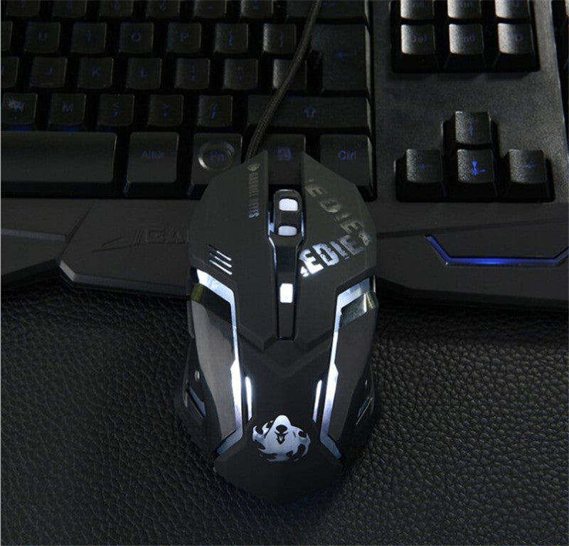 Silent Gaming Mouse for Computer Accessories (LOL Style)