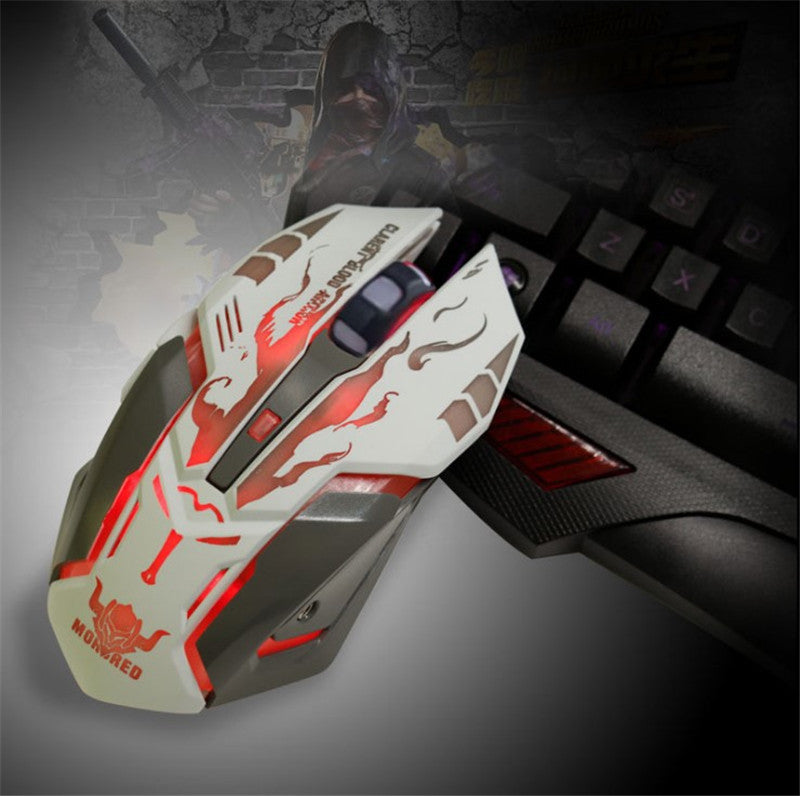 Silent Gaming Mouse for Computer Accessories (LOL Style)