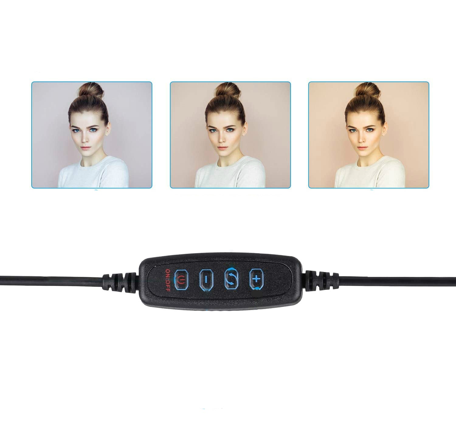 Apple Compatible 10 LED Ring Light Tripod Selfie Camera Stand