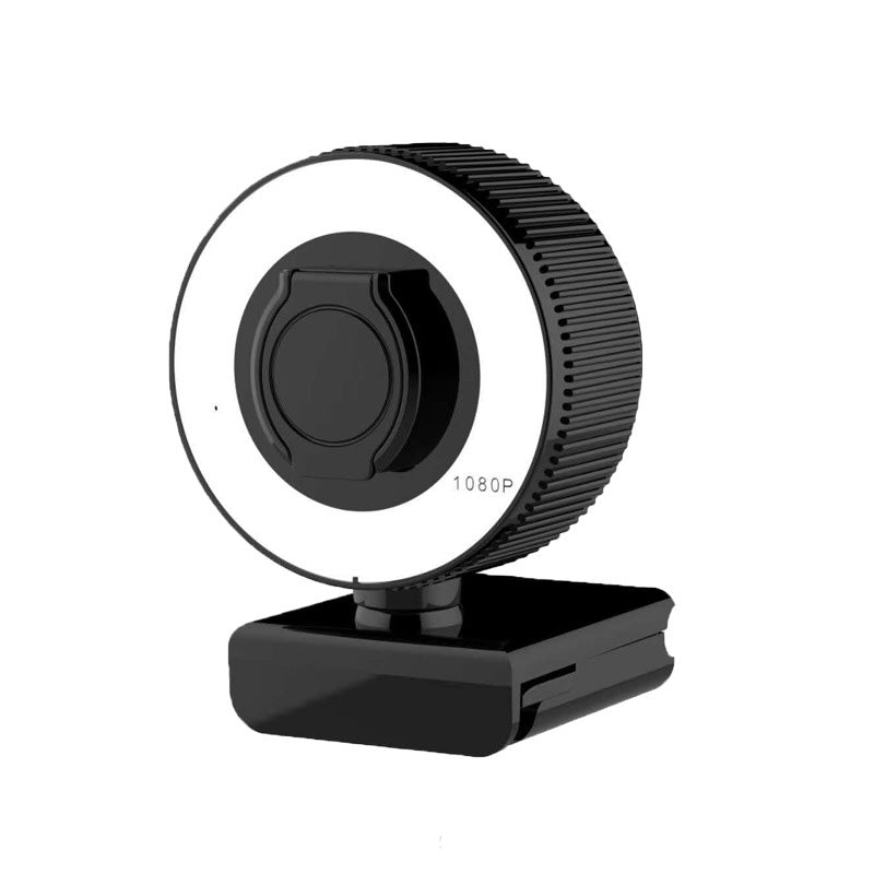 1080P 2K Autofocus Webcam With Microphone Privacy Cover