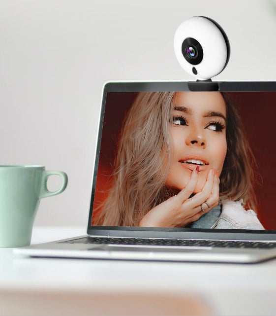 2K USB Webcam Drive Free Live Video Conference Camera
