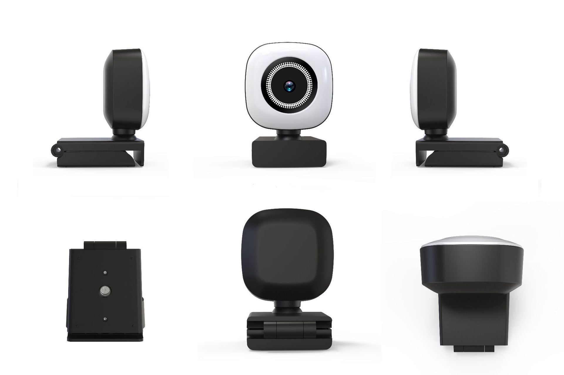 4K USB Webcam Live Beauty Light Computer Camera