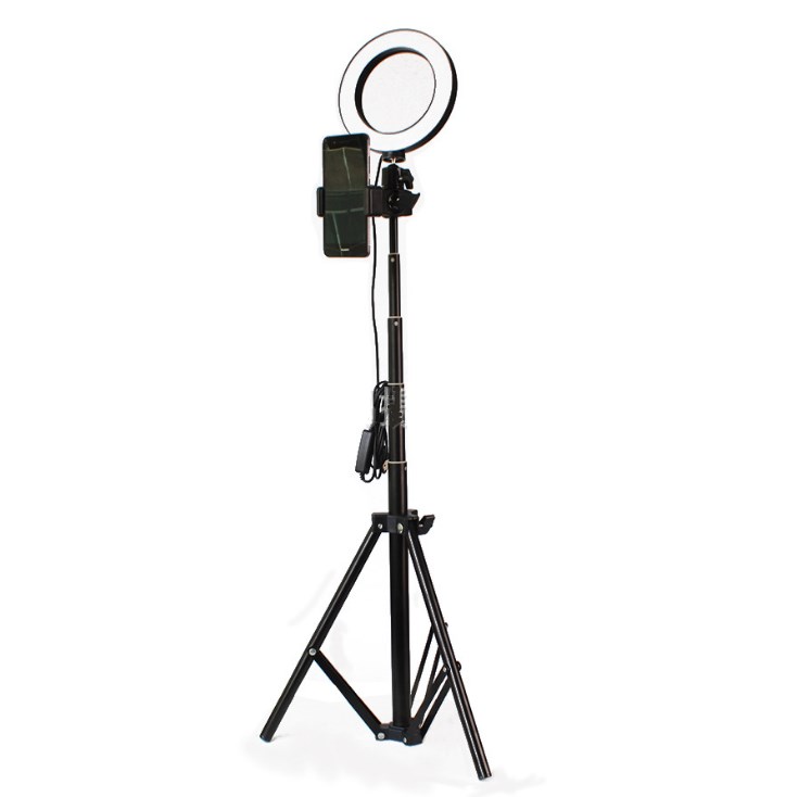 Apple Compatible Tripod Ring Light Live Beauty Light Stand
