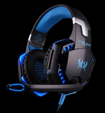 Wired Gaming Headset Stereo Surround Sound Bass Mic