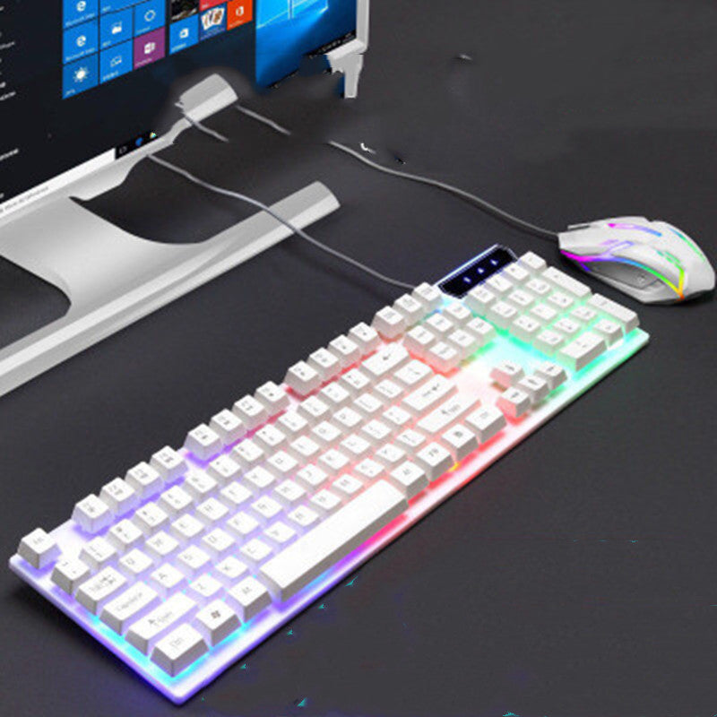 Boseton 8310 Wired Backlit Keyboard And Mouse USB Set
