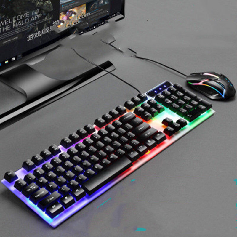 Boseton 8310 Wired Backlit Keyboard And Mouse USB Set