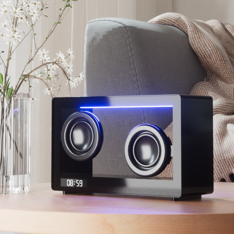 Compact Transparent Portable Wireless Bluetooth Speaker