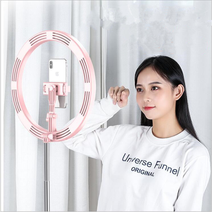 Apple Compatible 10 Inch Dimmable LED Ring Light Tripod Studio Lighting