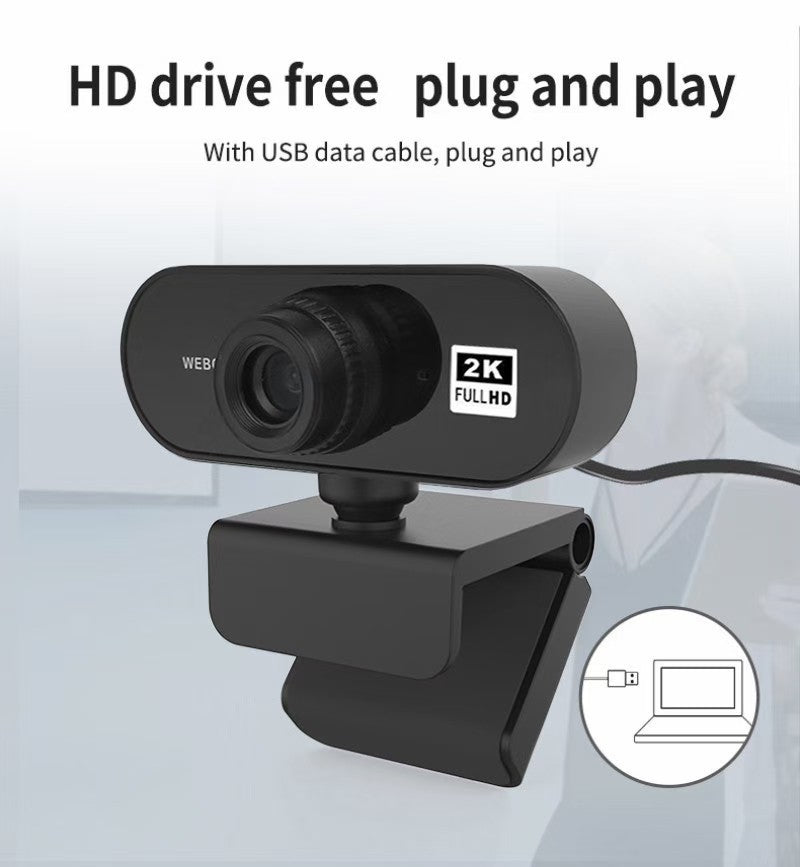 2K HD 1080P Computer Webcam