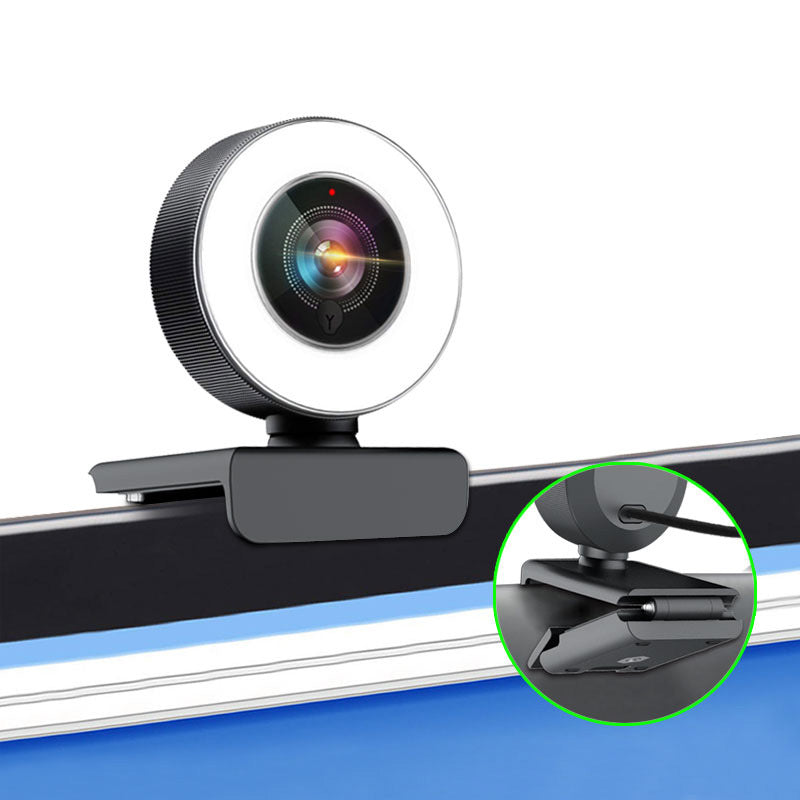 USB 1080P Autofocus Beauty Camera With Fill Light