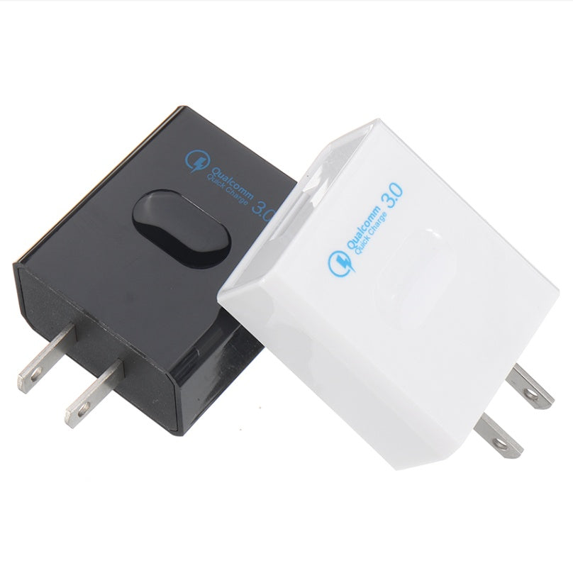 QC 3.0 US Plug Fast Charging Wall Adapter