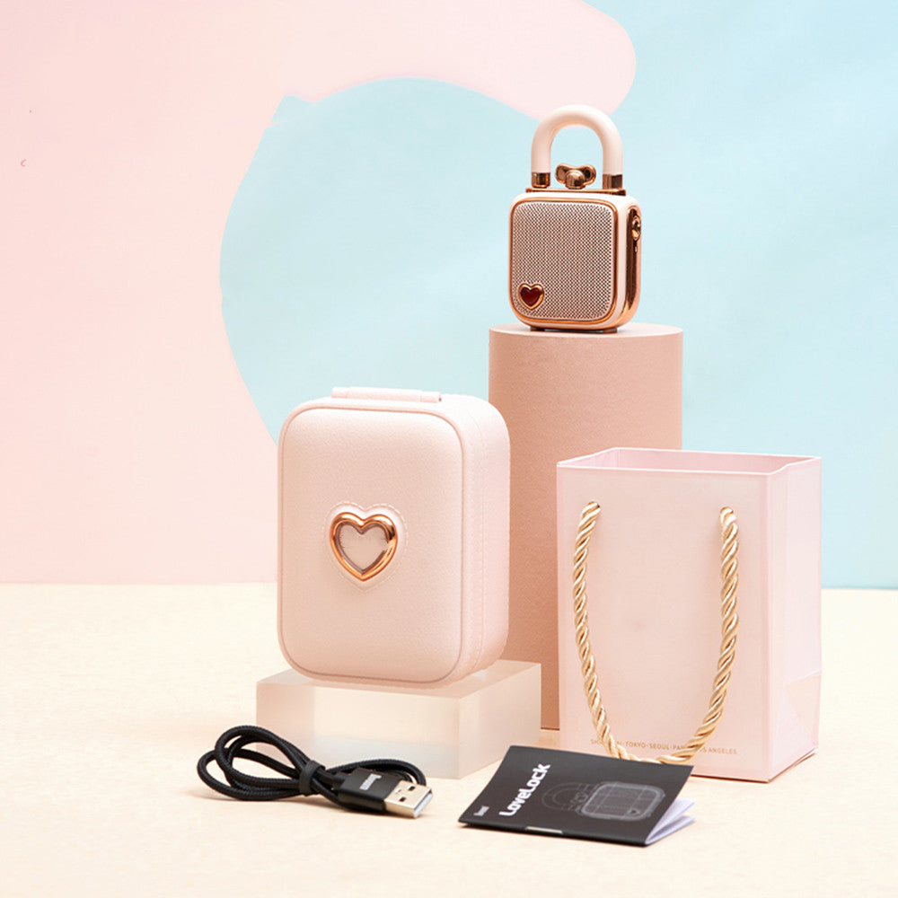 Mini Portable Bluetooth Speaker with Concentric Lock Design