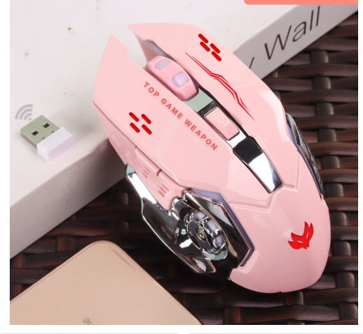 Wireless Charging Silent Luminous Mechanical Gaming Mouse