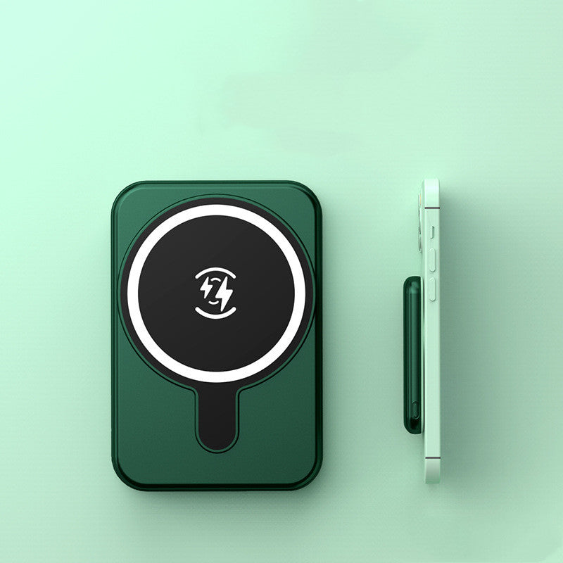 Mini 5000mAh Magnetic Wireless Fast Charging Portable Power Bank