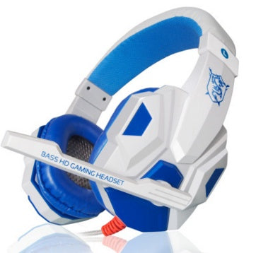 PU-MIND PC780 Gaming Headset With Microphone Black Blue Light