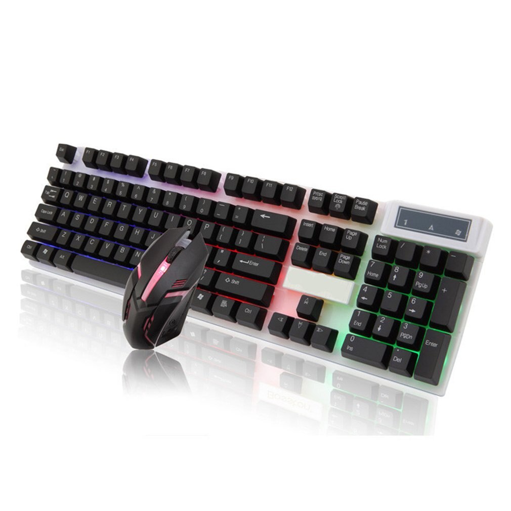 Boseton 8310 Wired Backlit Keyboard And Mouse USB Set
