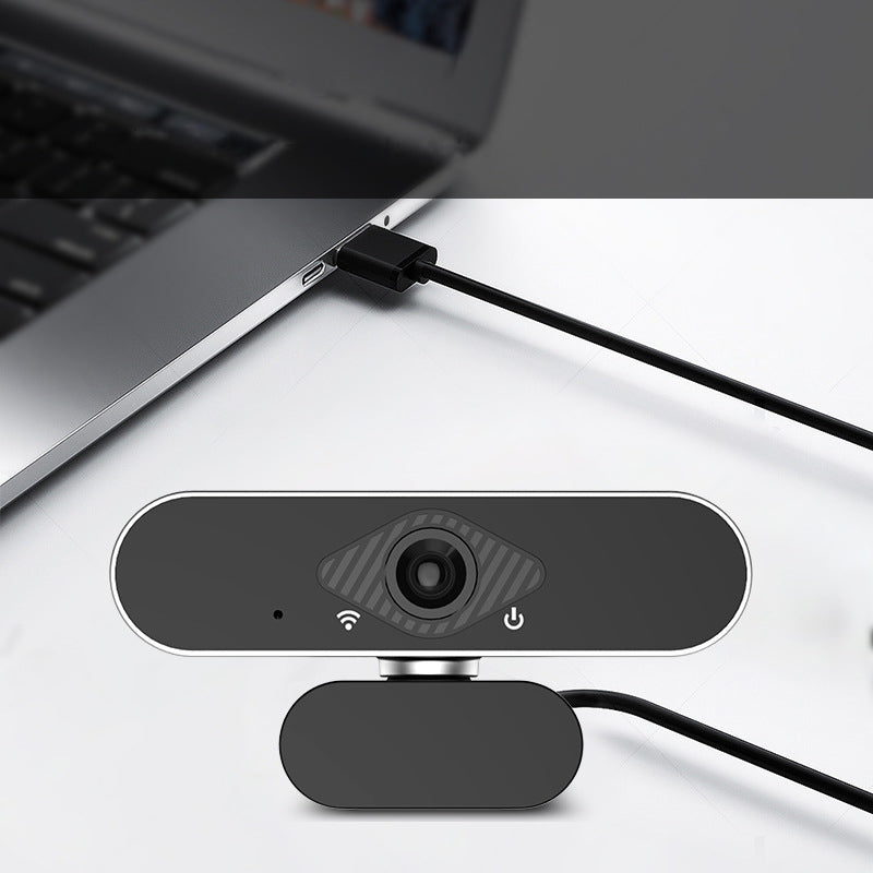 Webcam With Built-In Microphone