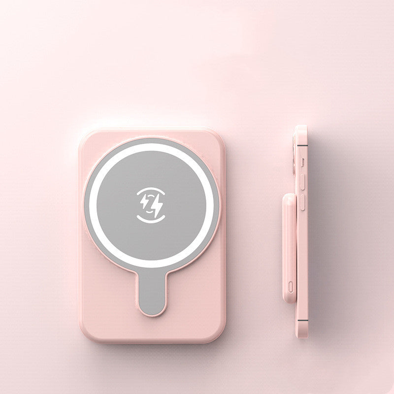 Mini 5000mAh Magnetic Wireless Fast Charging Portable Power Bank