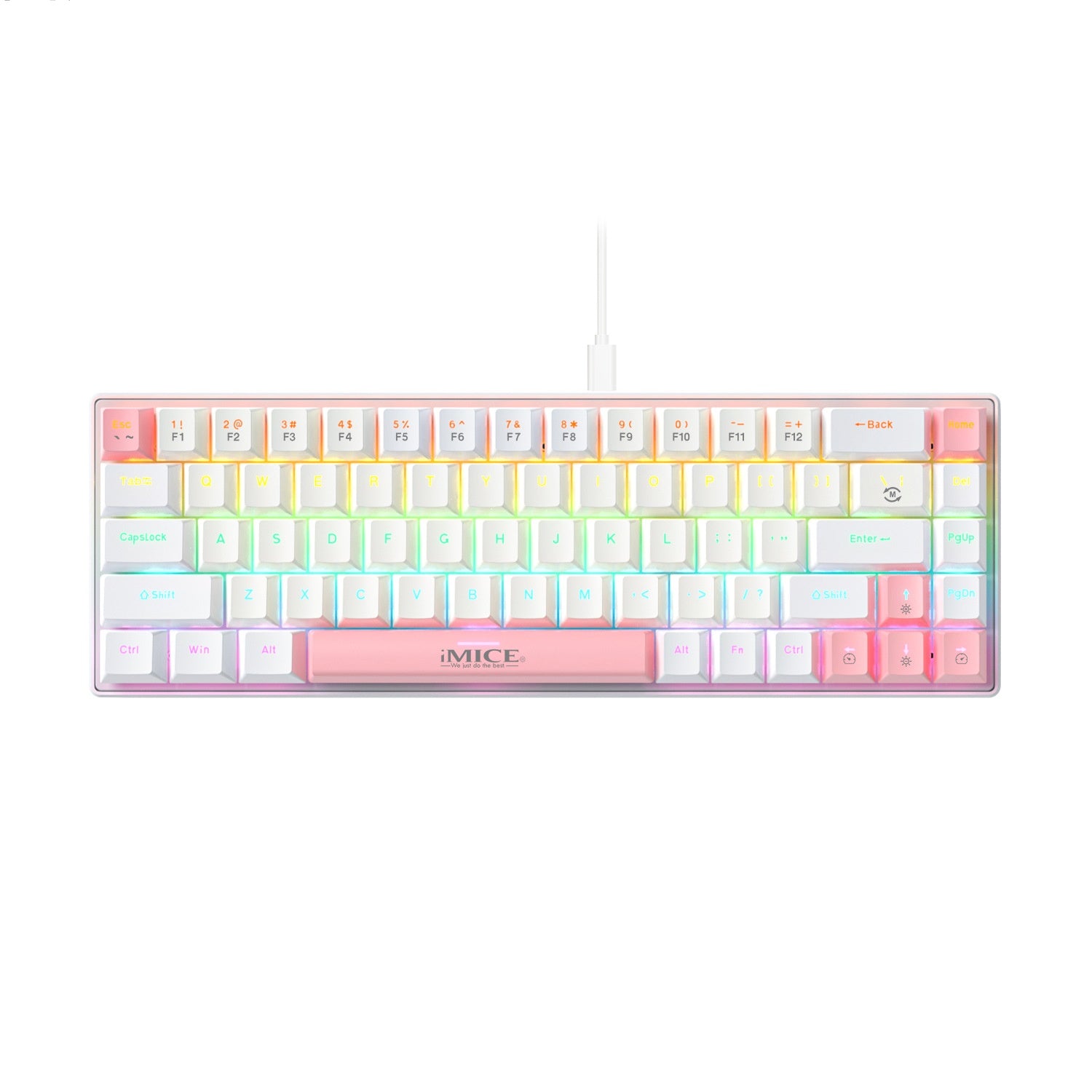 Type-C Wired Mechanical Keyboard English Layout