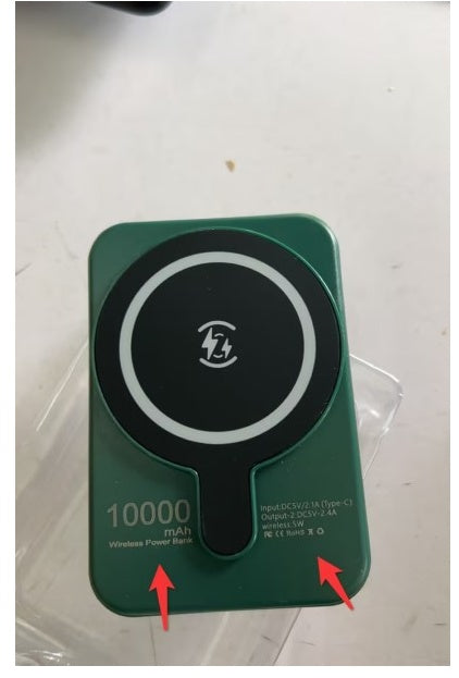 Mini 5000mAh Magnetic Wireless Fast Charging Portable Power Bank