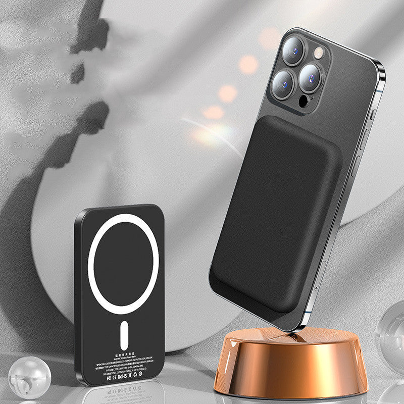 High-Capacity Portable Wireless Fast Charging Power Bank