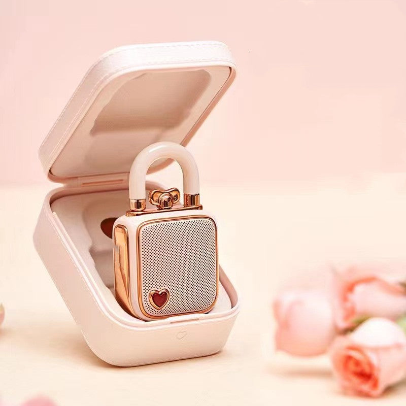 Mini Portable Bluetooth Speaker with Concentric Lock Design