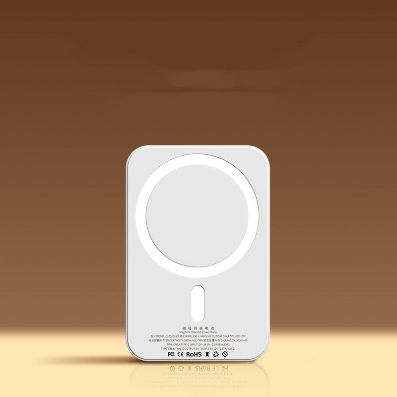 High-Capacity Portable Wireless Fast Charging Power Bank