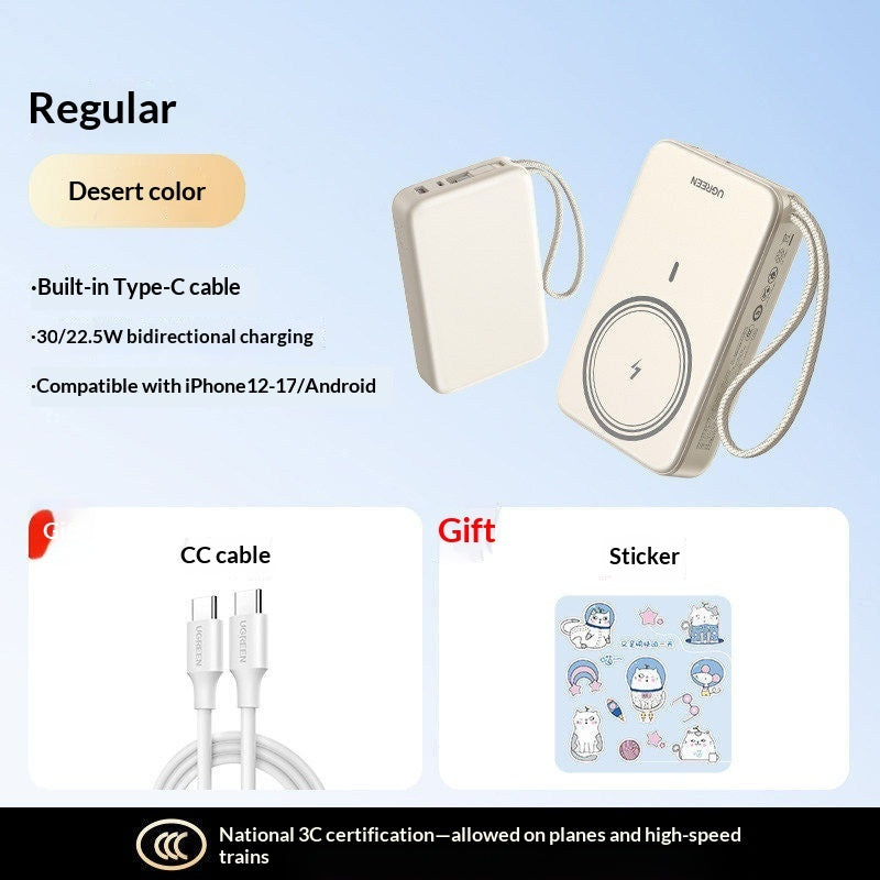 Magnetic Wireless Power Bank 20W Fast Charge Portable