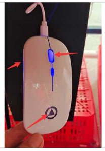 Silent Rechargeable Wireless Mouse for Office Use
