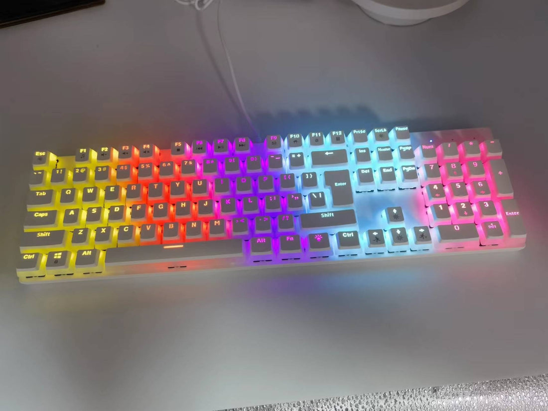 Wired Mechanical Gaming Keyboard Backlit Keys