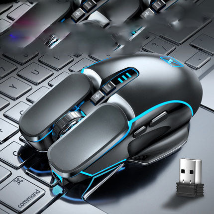 Simple Rechargeable Wireless Mouse for Notebook