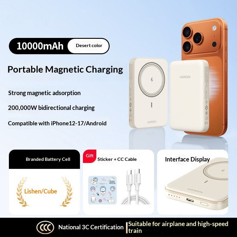 Magnetic Wireless Power Bank 20W Fast Charge Portable