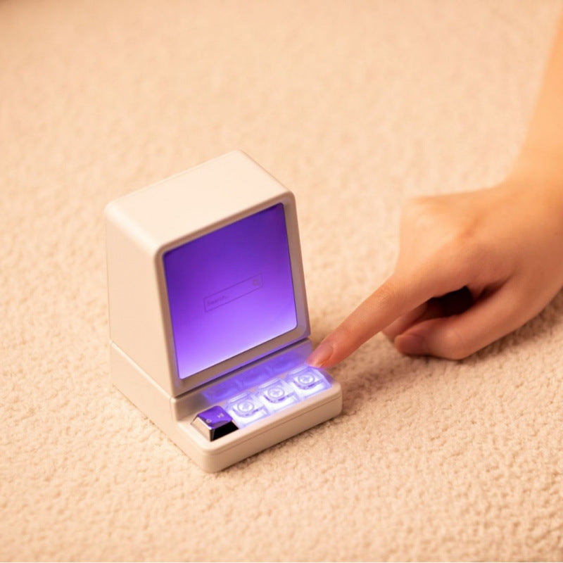 Portable Classic Computer-Shaped Bluetooth Speaker