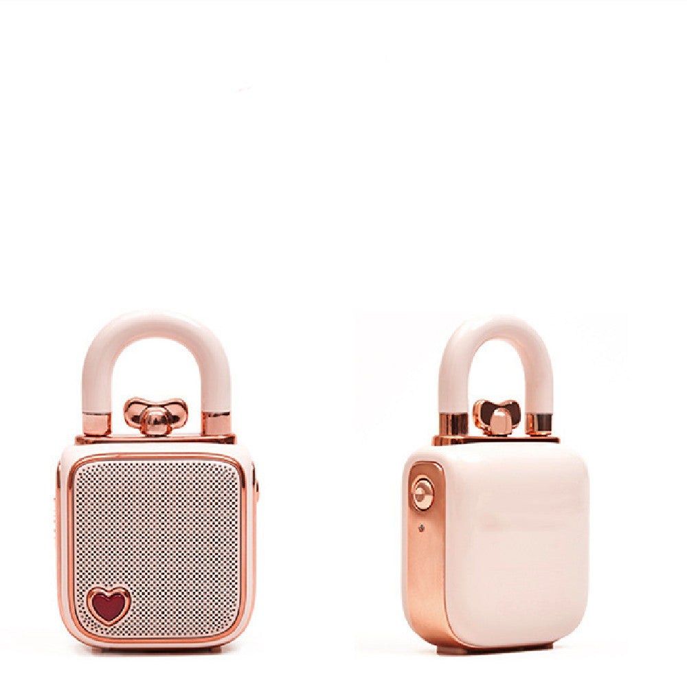 Mini Portable Bluetooth Speaker with Concentric Lock Design